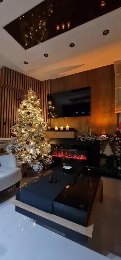 Design Apartment Platinium Spa Lux 5 Star "Havana" Completely Private Wellness & Spa Free Included Sauna & Jacuzzi & Salt Wall & Fire Place & 3D Ceilings & Business Wifi & Netflix & Keyless Code Entry & Full Smart App & Secure 2 Parking Place Cuprija Luaran gambar