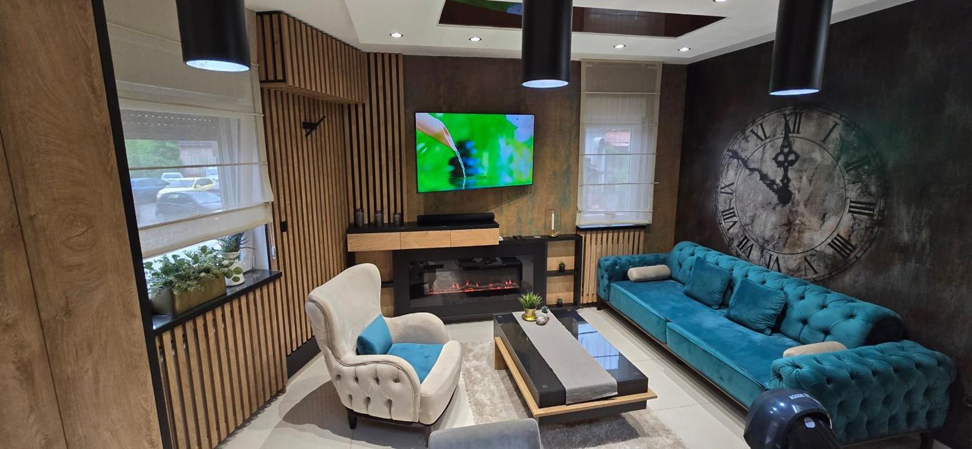 Design Apartment Platinium Spa Lux 5 Star "Havana" Completely Private Wellness & Spa Free Included Sauna & Jacuzzi & Salt Wall & Fire Place & 3D Ceilings & Business Wifi & Netflix & Keyless Code Entry & Full Smart App & Secure 2 Parking Place Cuprija Luaran gambar