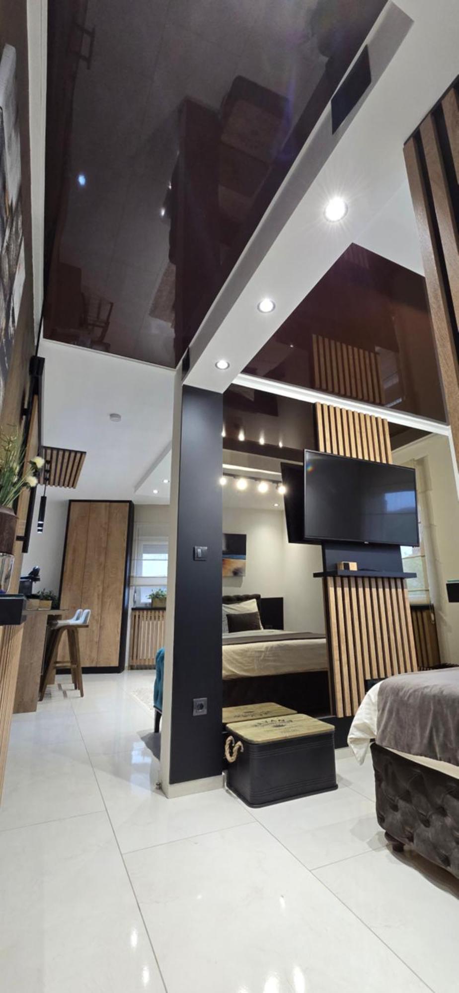 Design Apartment Platinium Spa Lux 5 Star "Havana" Completely Private Wellness & Spa Free Included Sauna & Jacuzzi & Salt Wall & Fire Place & 3D Ceilings & Business Wifi & Netflix & Keyless Code Entry & Full Smart App & Secure 2 Parking Place Cuprija Luaran gambar