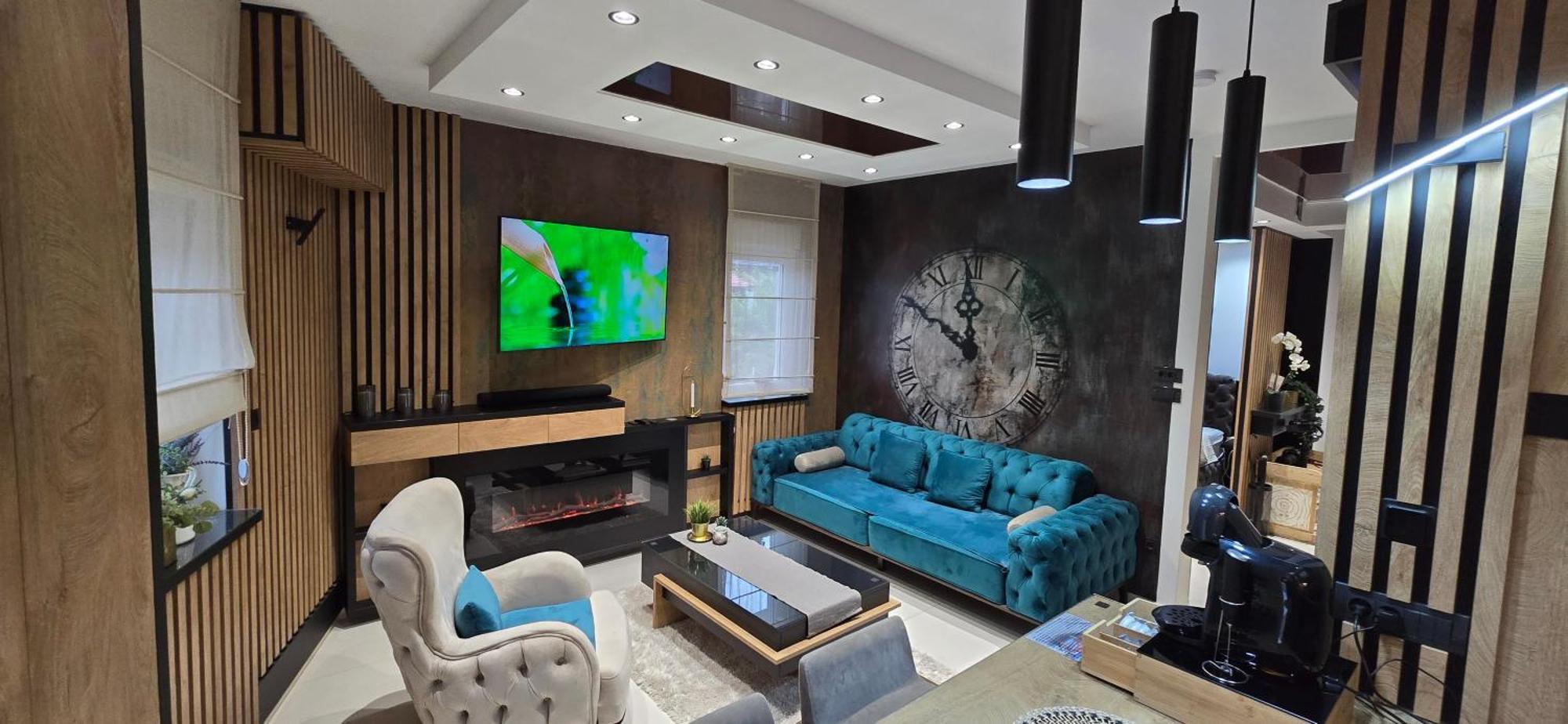 Design Apartment Platinium Spa Lux 5 Star "Havana" Completely Private Wellness & Spa Free Included Sauna & Jacuzzi & Salt Wall & Fire Place & 3D Ceilings & Business Wifi & Netflix & Keyless Code Entry & Full Smart App & Secure 2 Parking Place Cuprija Luaran gambar